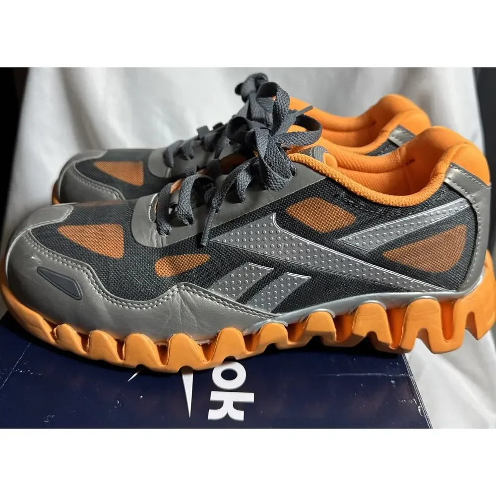Reebok Womens Zig Pulse Work Silver Work & Safety Shoes Comp Toe Sz 10W RB 322